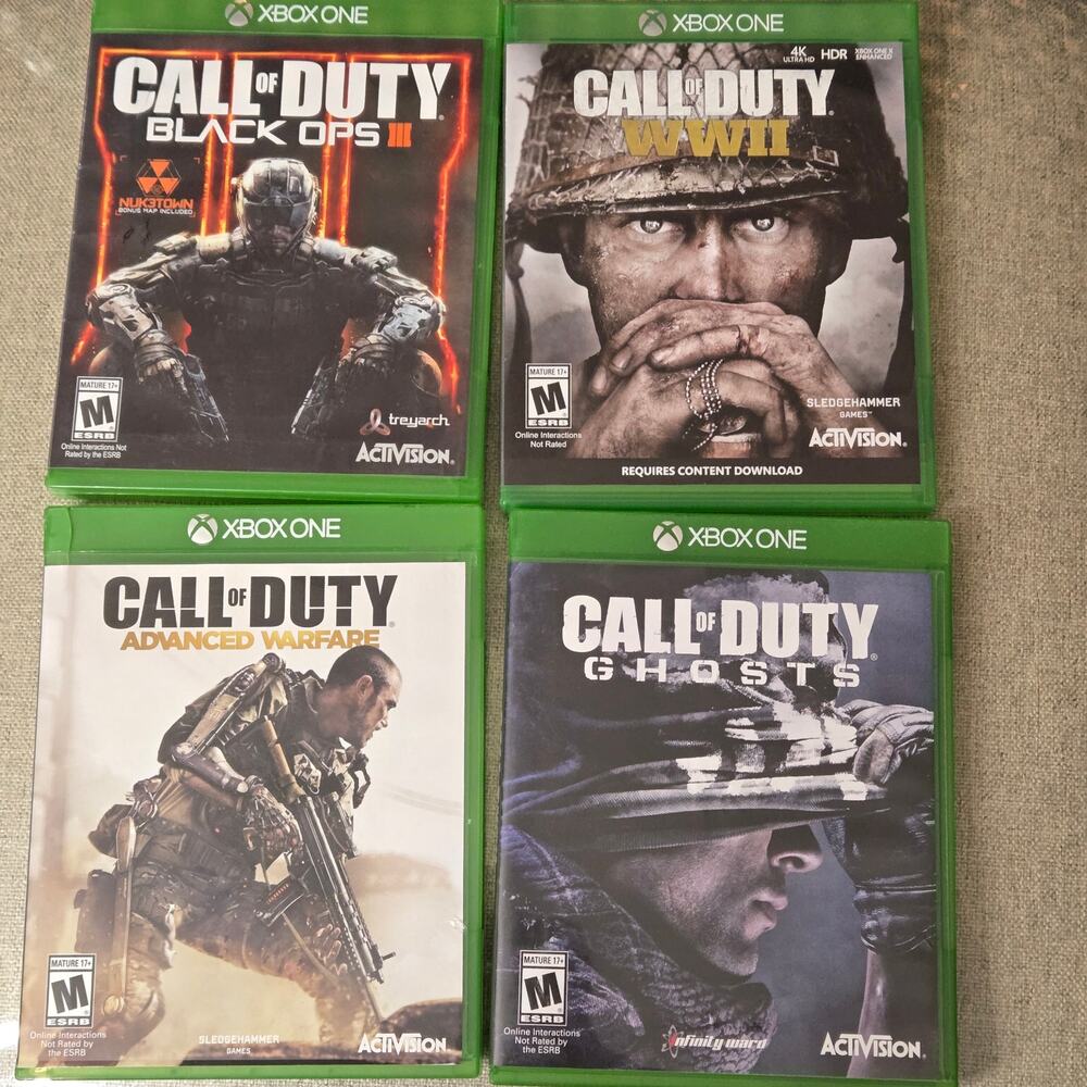 Xbox One Call of Duty 4-Game Bundle!